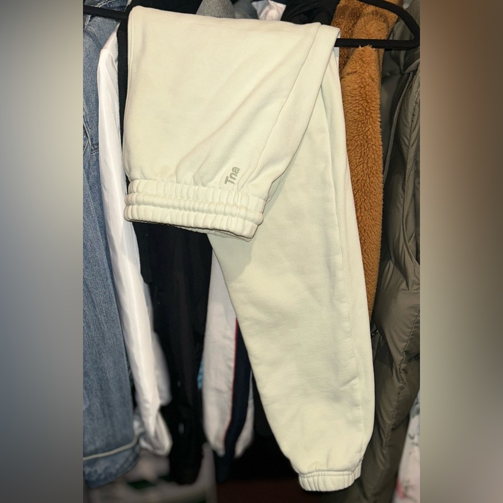 TNA NWOT light mint green boyfriend sweat pants
